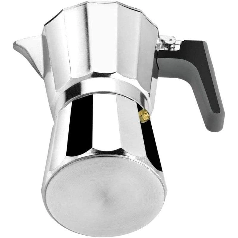 Kaffeemaschine Italienisch BRA Perfecta 12 Tassen Full Induktion Alu Ergonomisch