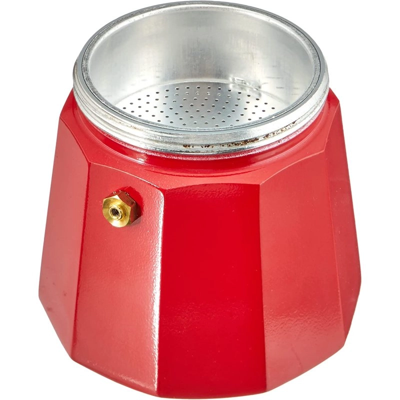 Monix Erdbeer-Kaffeemaschine für 6 Tassen, italienisch
