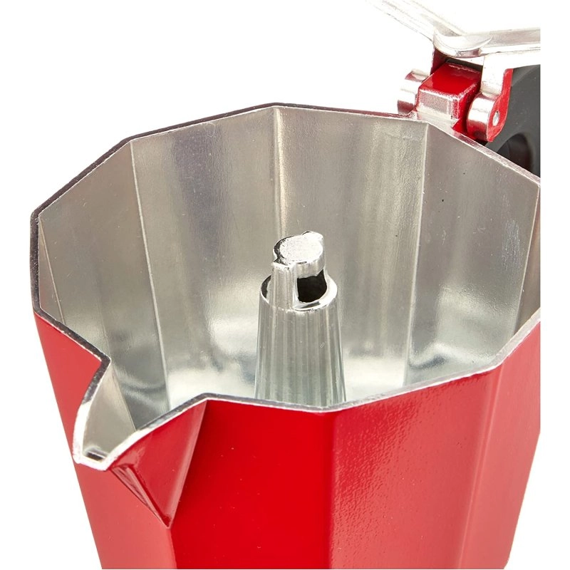Monix Erdbeer-Kaffeemaschine für 6 Tassen, italienisch