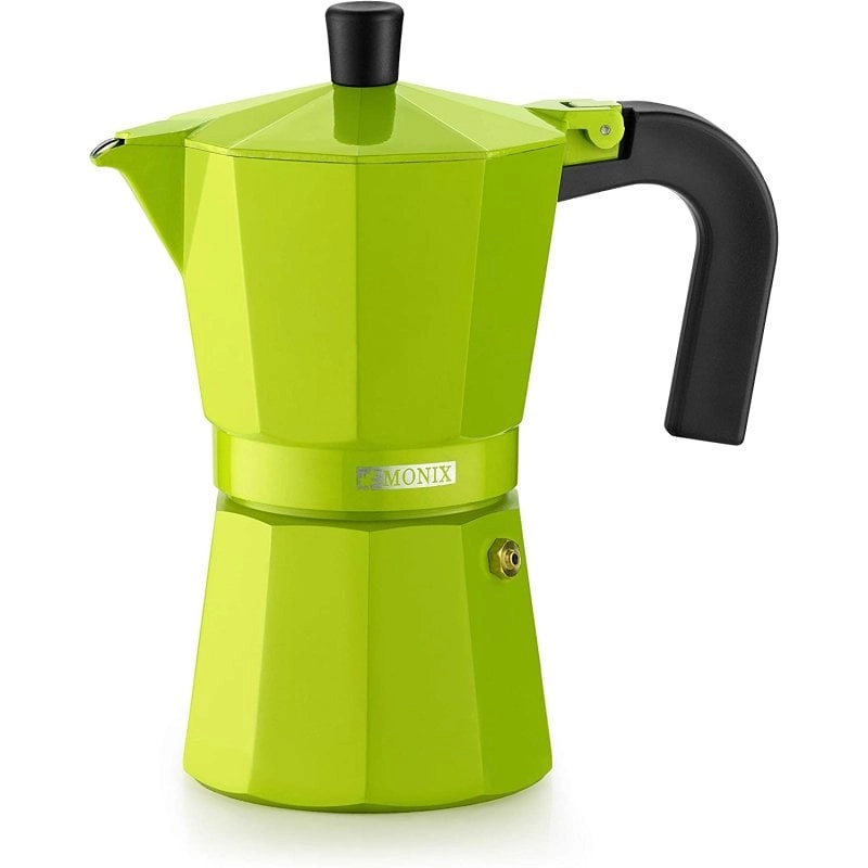 Monix Lima Italienische Kaffeemaschine für 6 Tassen