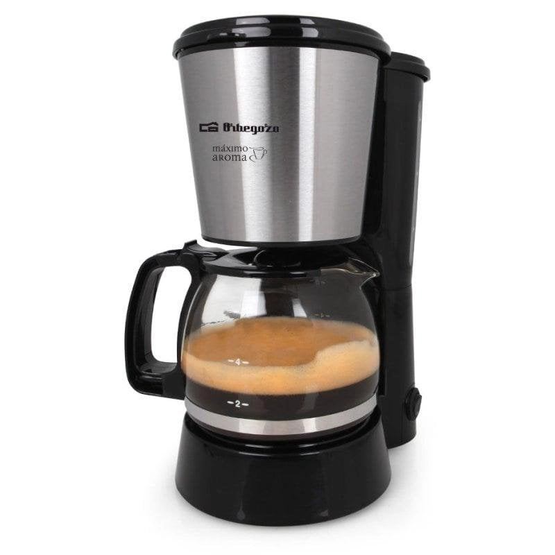 Kaffeemaschine Filter Orbegozo CG 4016 6 Tassen 650W Edelstahl Automatik