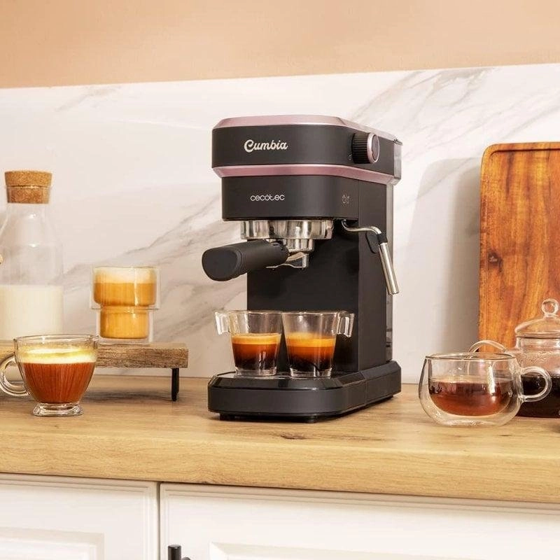 Cecotec Cafelizzia 890 Rose Halbautomatische Espressomaschine 20 Riegel