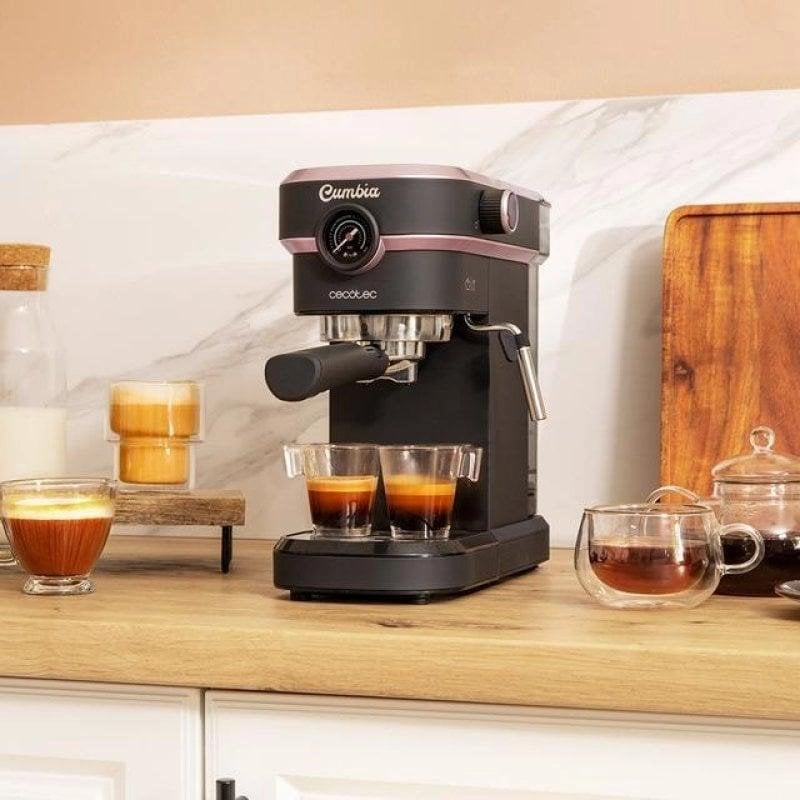 Kaffeemaschine Espresso Cecotec Cafelizzia 890 Rose Pro 1,1L 20 bar Milchaufschäumer