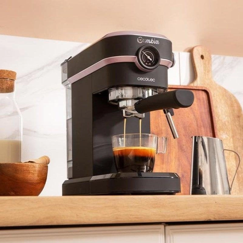 Kaffeemaschine Espresso Cecotec Cafelizzia 890 Rose Pro 1,1L 20 bar Milchaufschäumer