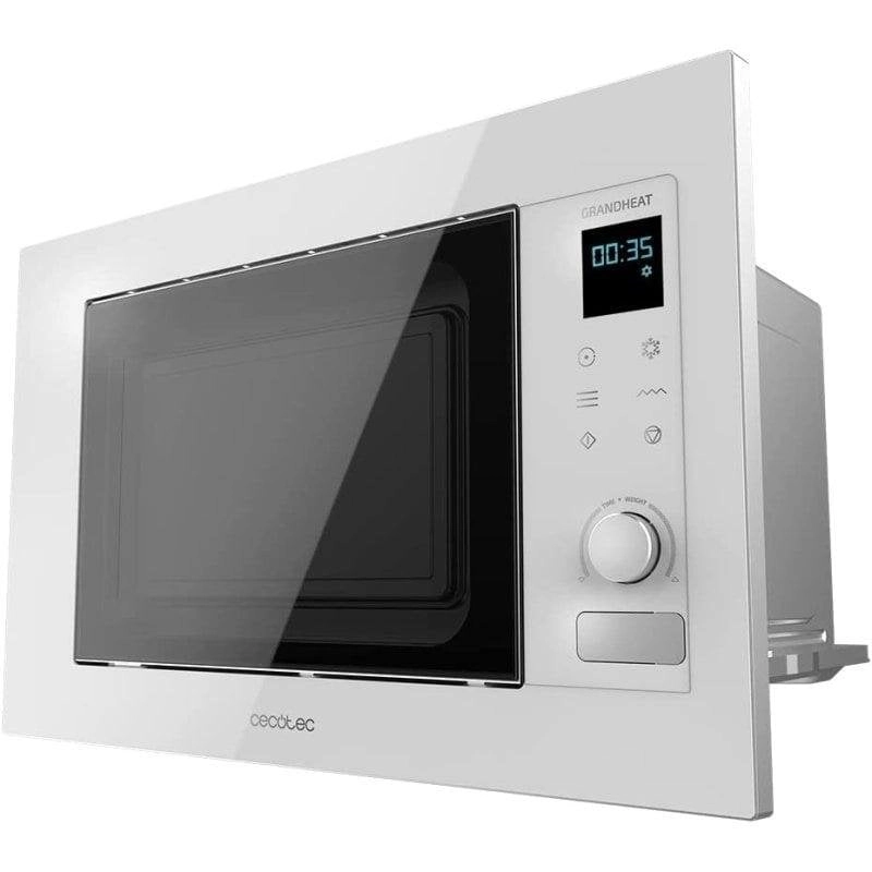 Mikrowelle Cecotec GrandHeat 2090 Built-in Touch White 21L 1200W mit Grill und 8 Automatikprogrammen