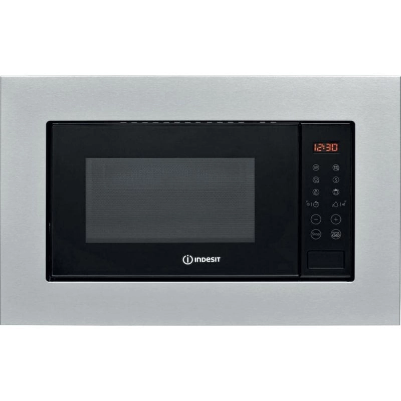 Mikrowelle Indesit MWI 120 SX 20L 800W Touch Grillfunktion Edelstahl