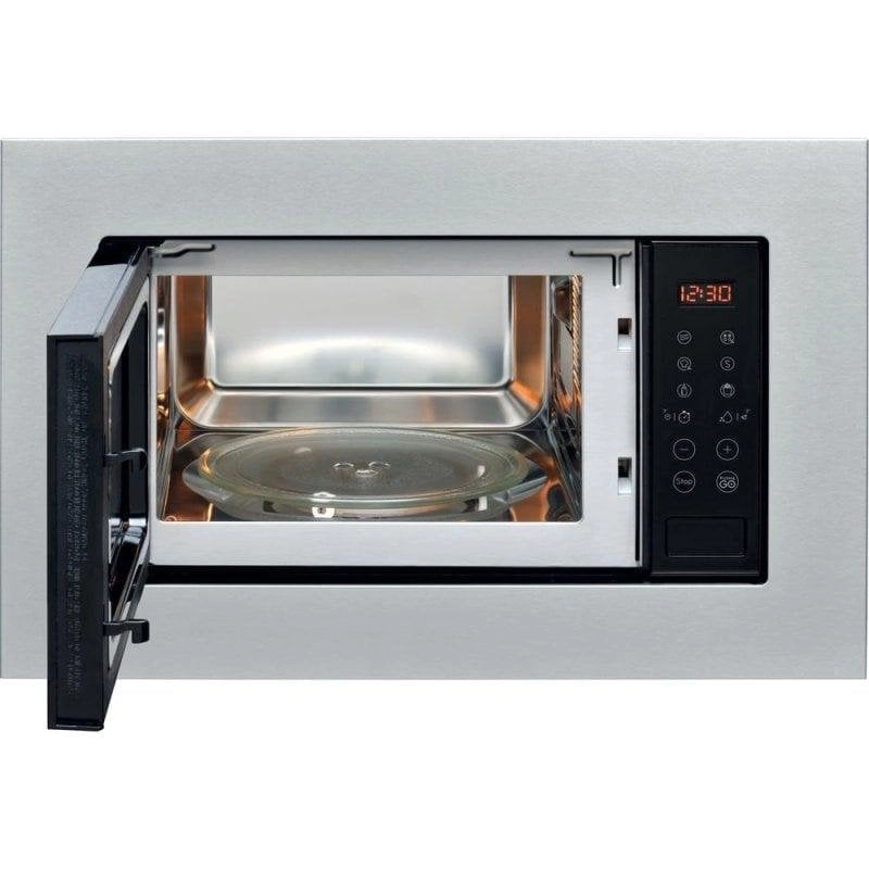 Mikrowelle Indesit MWI 120 SX 20L 800W Touch Grillfunktion Edelstahl