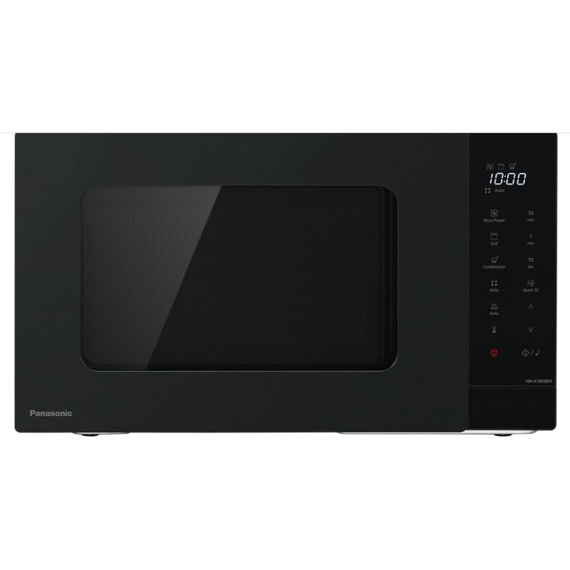 Panasonic NN-K36NBMEPG Mikrowelle mit Grill, 24 l, 900 W, schwarz
