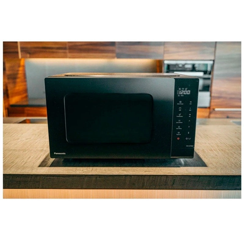 Panasonic NN-K36NBMEPG Mikrowelle mit Grill, 24 l, 900 W, schwarz