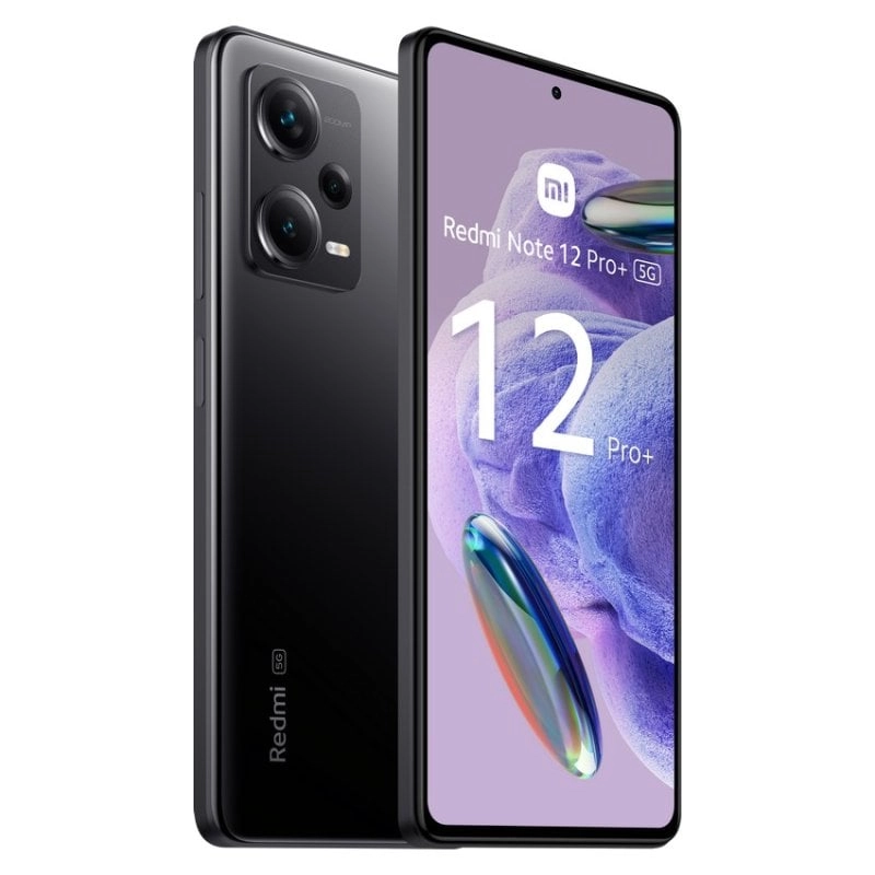 Xiaomi Redmi Note 12 Pro Plus 5G 8/256GB Schwarz + USB-C auf Klinkenkabel