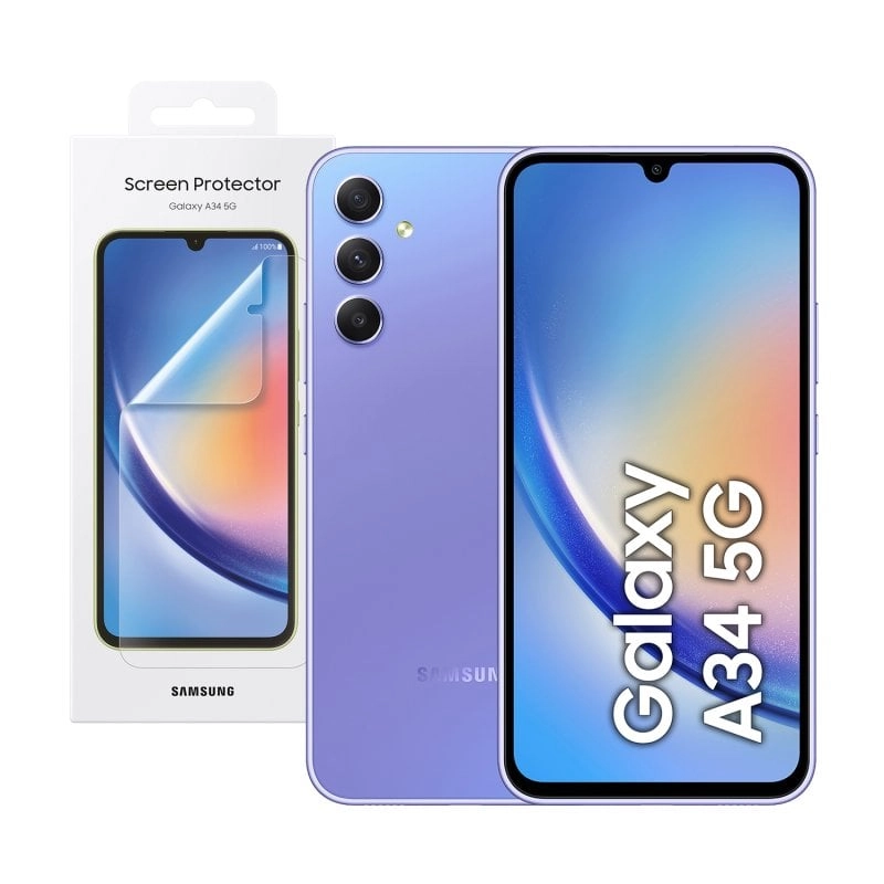 Samsung Galaxy A34 5G 8/256GB Violett + Displayschutz