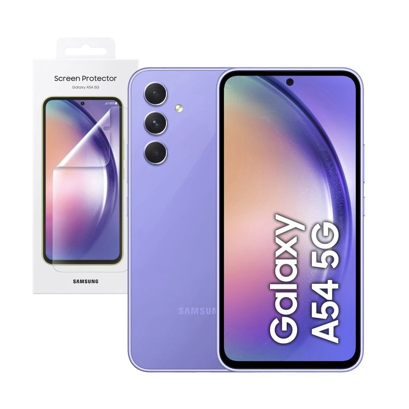 Samsung Galaxy A54 5G 8/256 GB Violett + Displayschutzfolie