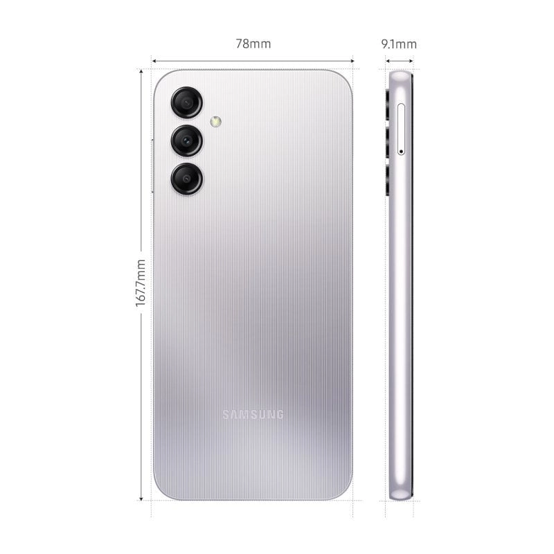 Samsung Galaxy A14 16,8 cm (6.6") Dual-SIM 4G USB Typ-C 4 GB 64 GB 5000 mAh Silber