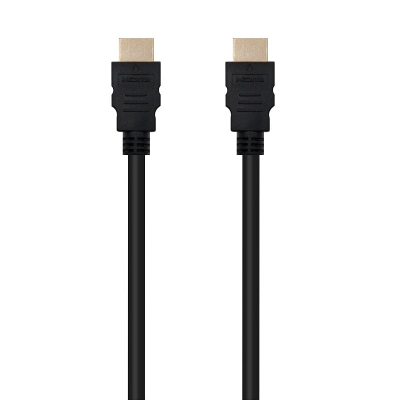 Nanocable HDMI-Kabel V2.0 4K 60 Hz 18 Gbit/s Stecker/Stecker 2 m Schwarz