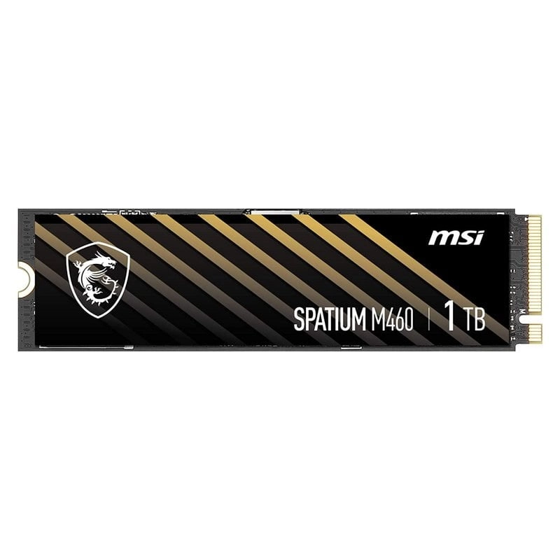MSI Spatium M460 SSD 1 TB M.2 NVMe PCIe Gen4x4