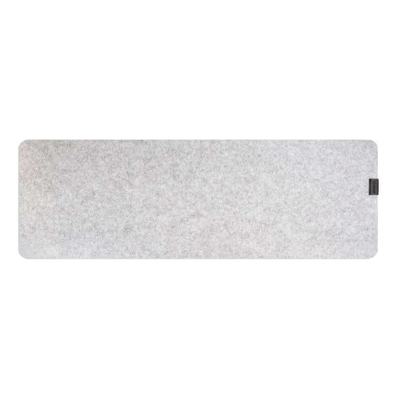 Phoenix Sizigia Premium Filz-Gaming-Mauspad, Hellgrau, 90 x 30 cm