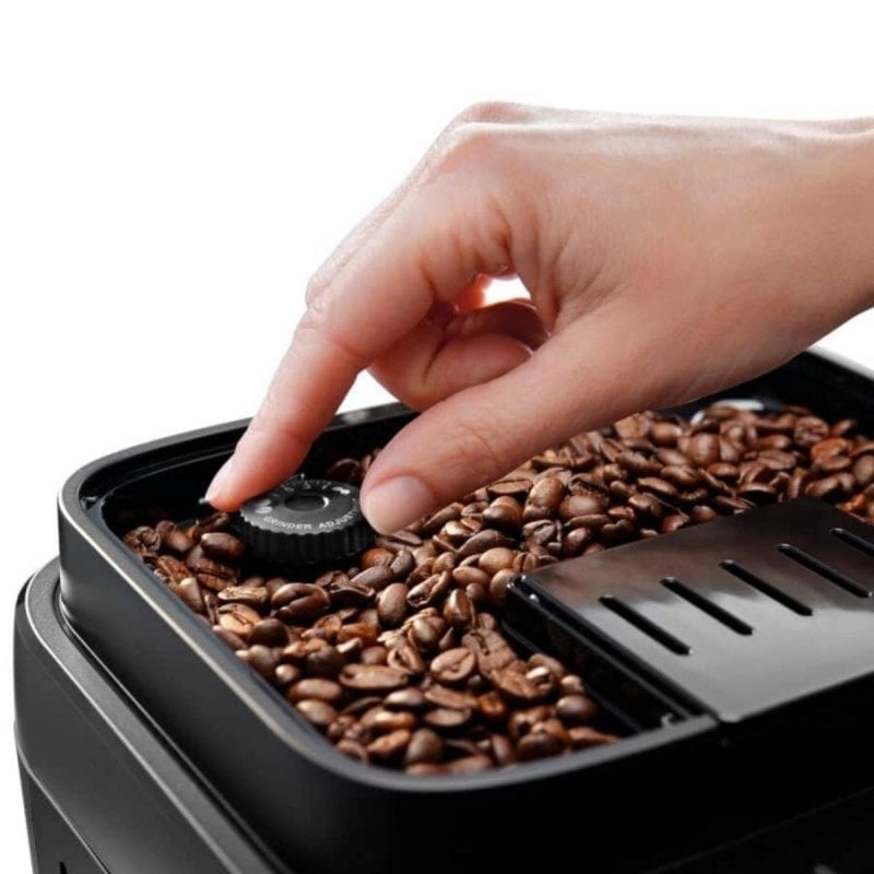 Kaffeemaschine Vollautomatisch DeLonghi Magnifica Evo ECAM290.81.TB 1,8L 15 bar integriertes Mahlwerk Milchbehälter Touchscreen Schwarz Titan