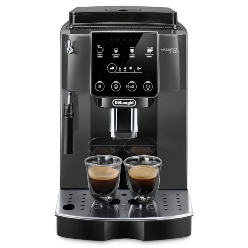 DeLonghi Magnifica Start Superautomatische Kaffeemaschine mit Mahlwerk, 15 Riegel, Schwarz