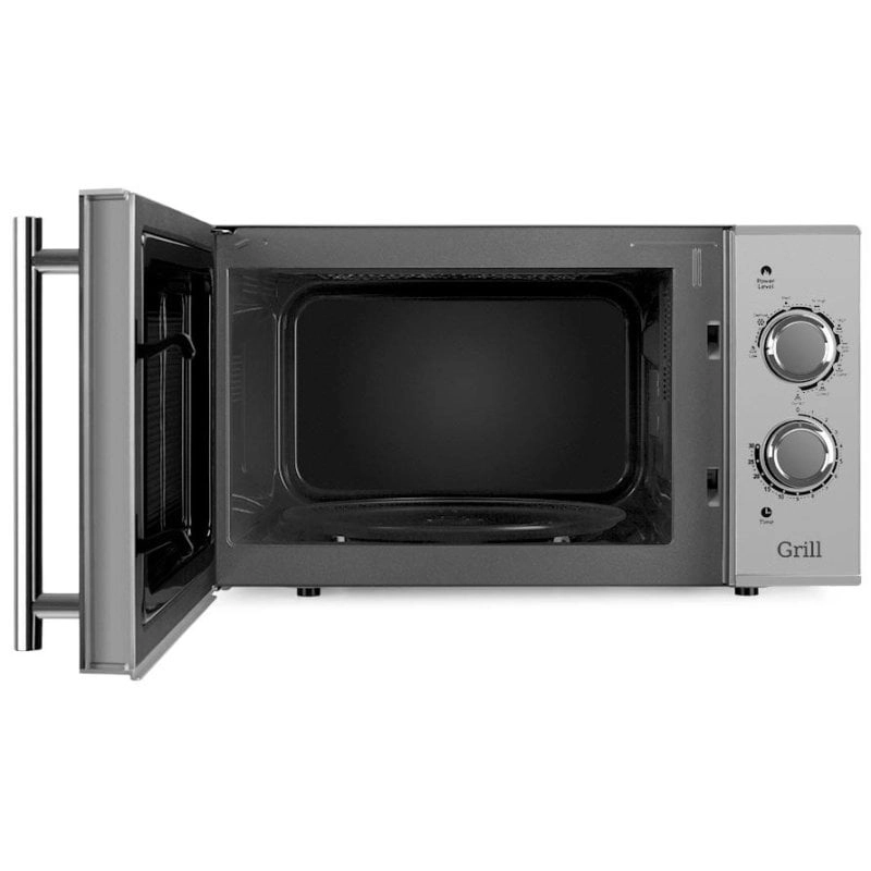 Orbegozo MIG 2321 Mikrowelle mit Grill, 23 l, 900 W, Edelstahl