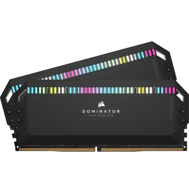 Corsair Dominator Platinum RGB DDR5 5600 MHz PC5-44800 64 GB 2 x 32 GB CL40 Schwarz