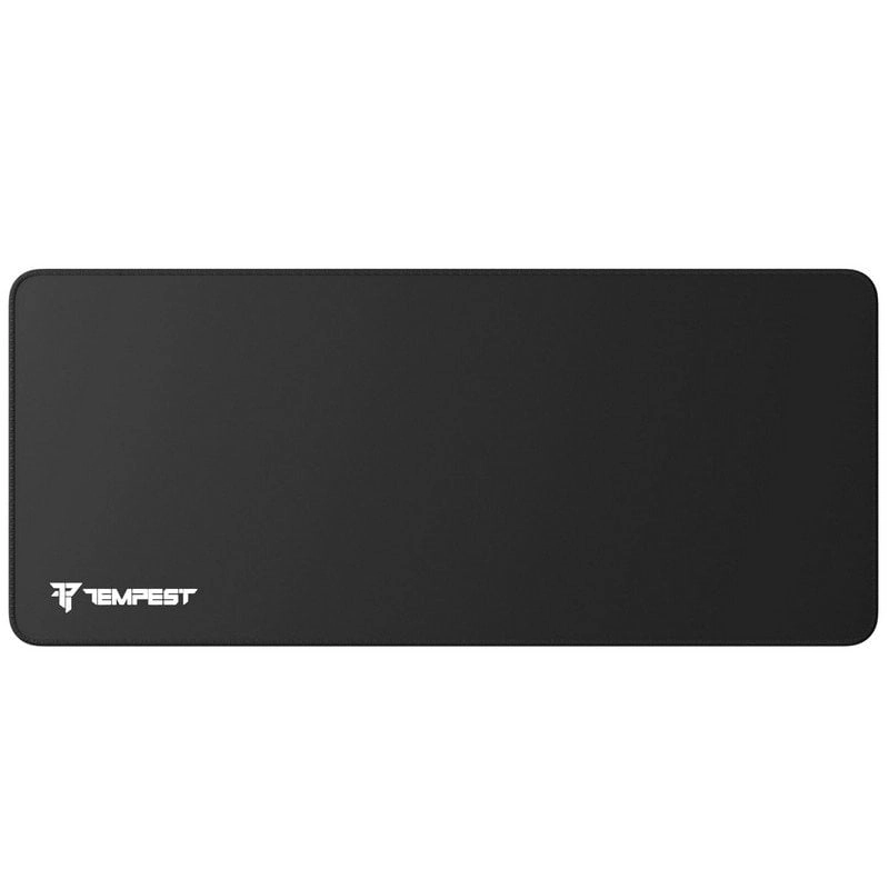 Tempest Mauspad 70x30cm 2mm Basic Erweitertes Mauspad Schwarz