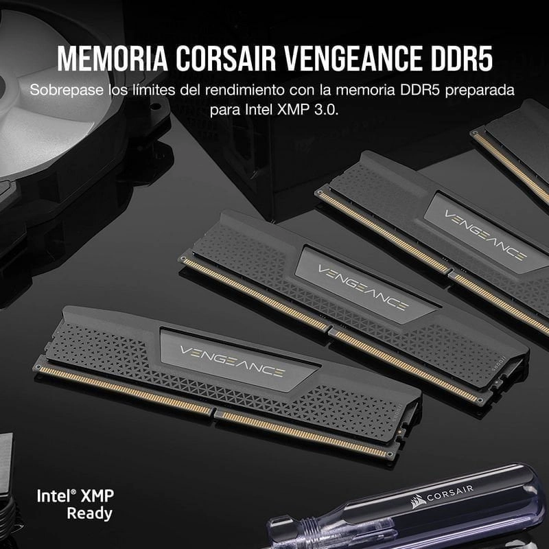 Corsair Vengeance DDR5 5600 MHz 64 GB 2 x 32 GB CL40 Schwarz