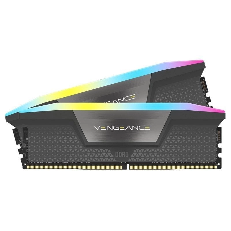 Corsair Vengeance RGB DDR5 6000 MHz 64 GB 2 x 32 GB CL30 Dual AMD EXPO und Intel XMP-Speicher