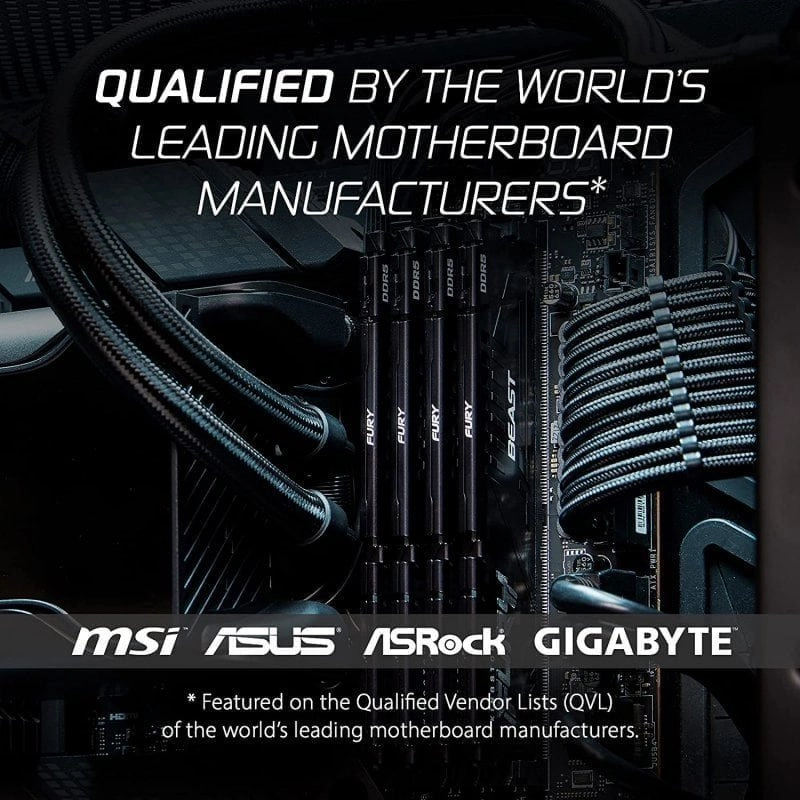 Kingston Technology FURY Beast Speichermodul 4 x 32 GB 2600 MHz