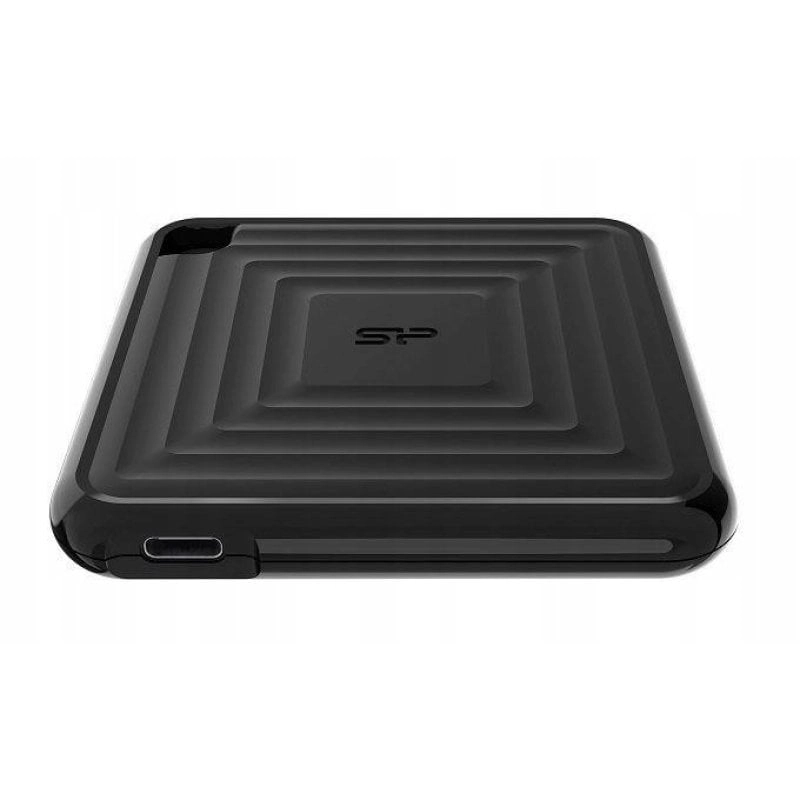 Silicon Power CP60 2 TB USB Typ-A auf USB Typ-C 3.2 Gen 2 (3.1 Gen 2) Schwarz