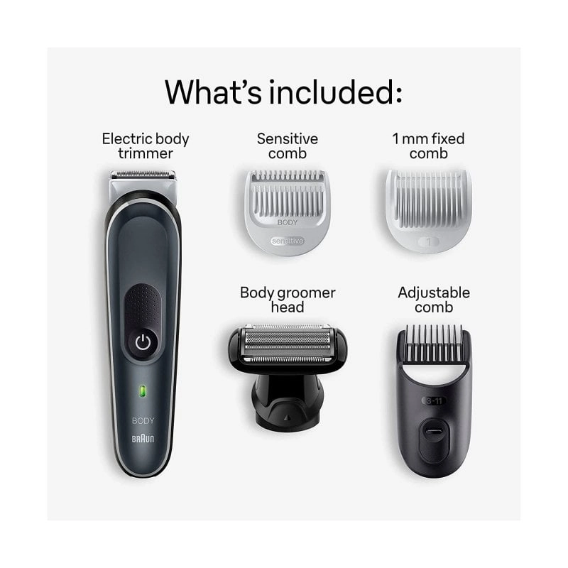Braun Body Groomer Series 5 BG5360 Kabelloser Körperhaarschneider