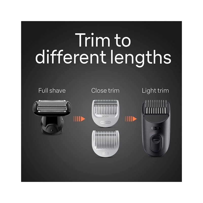 Braun Body Groomer Series 5 BG5360 Kabelloser Körperhaarschneider