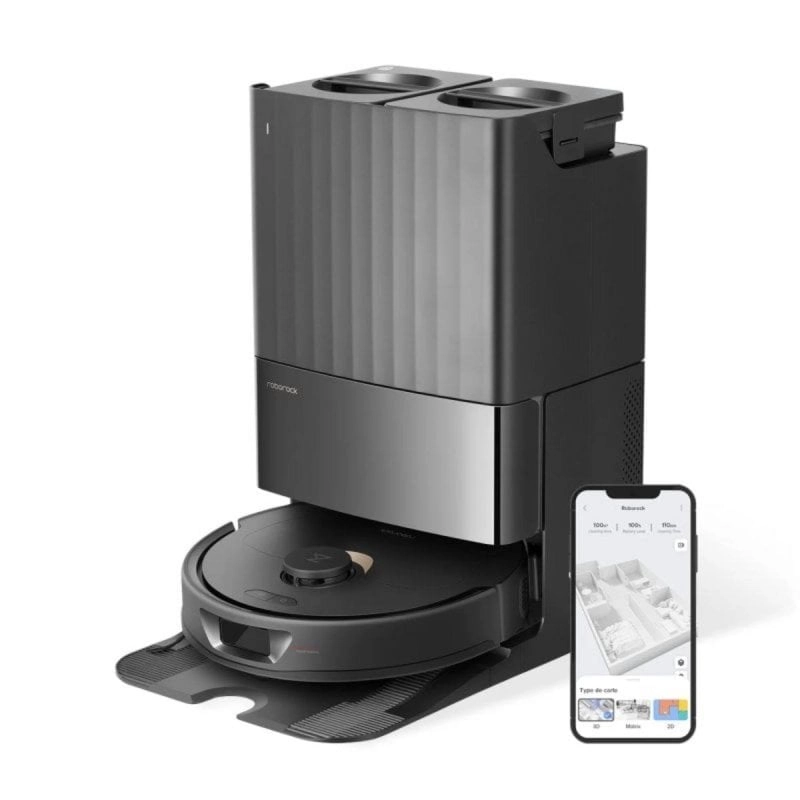 Roborock Qrevo 0,35 l Schwarz