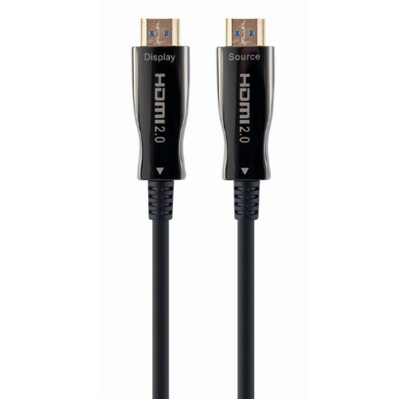 Gembird CCBP-HDMI-AOC-30M-02 HDMI-Kabel HDMI Typ A (Standard) Schwarz