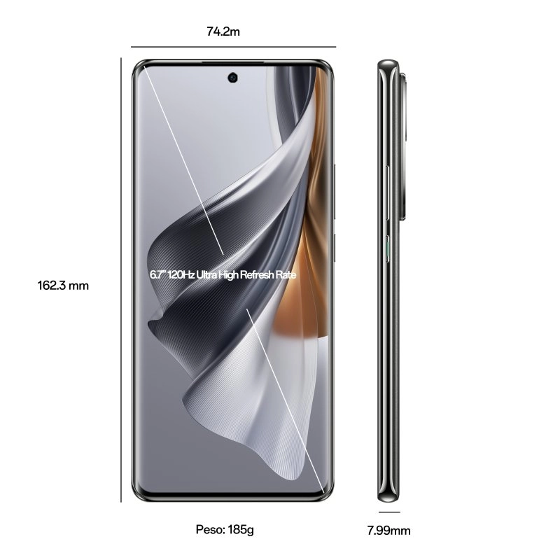 OPPO Reno10 5G 8/256GB Grau 