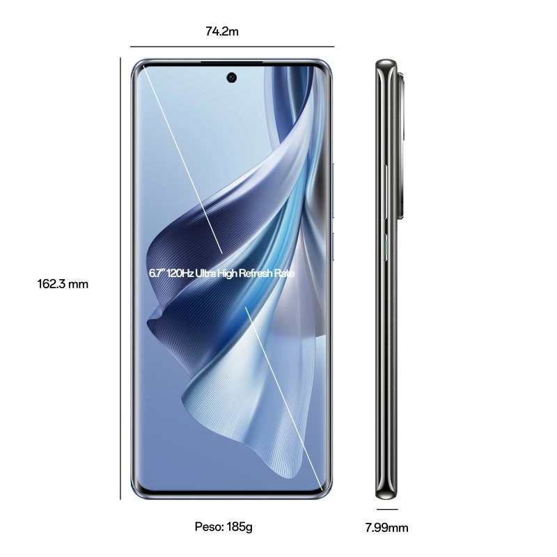 OPPO Reno10 5G 8/256GB Blau 