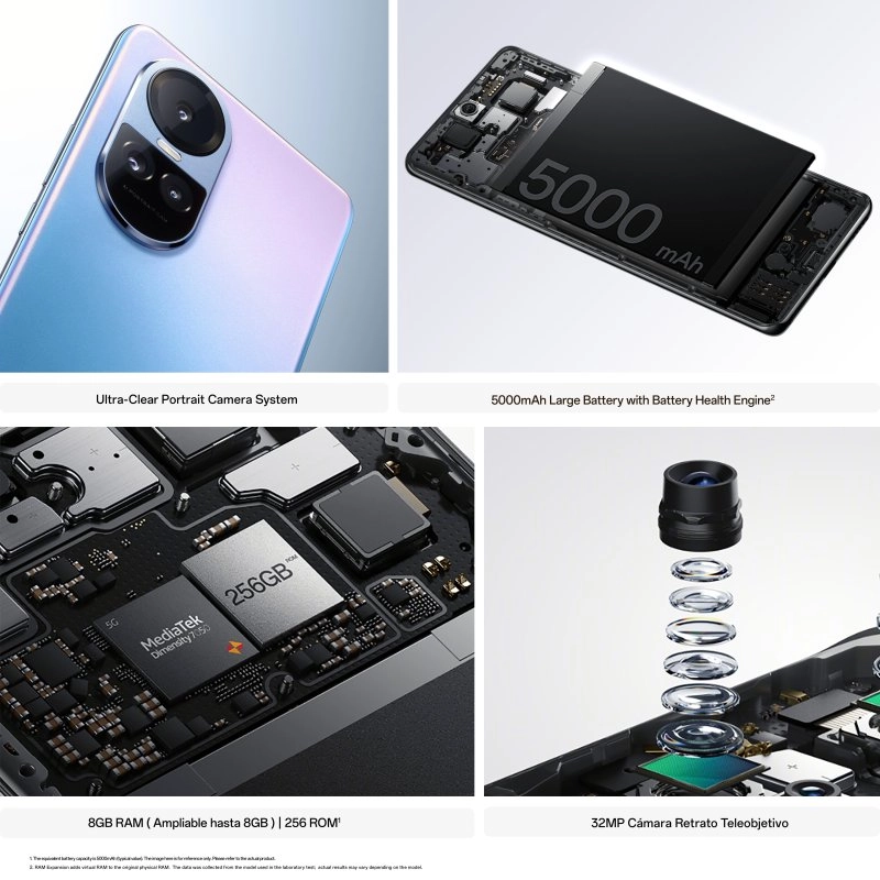 OPPO Reno10 5G 8/256GB Blau 