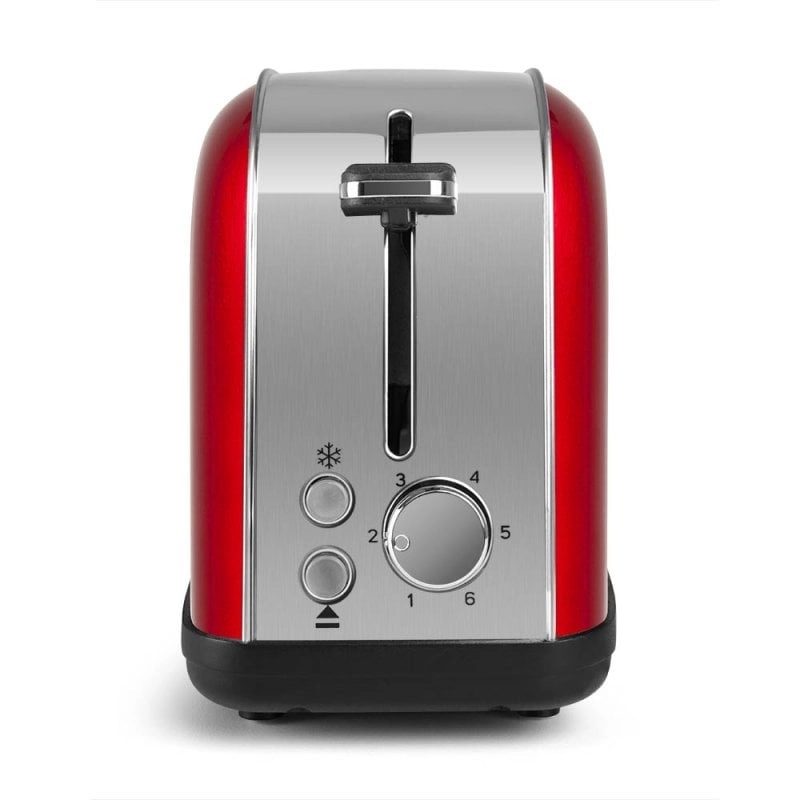 Orbegozo TOV 6200 Vintage-Toaster, 850 W, Rot