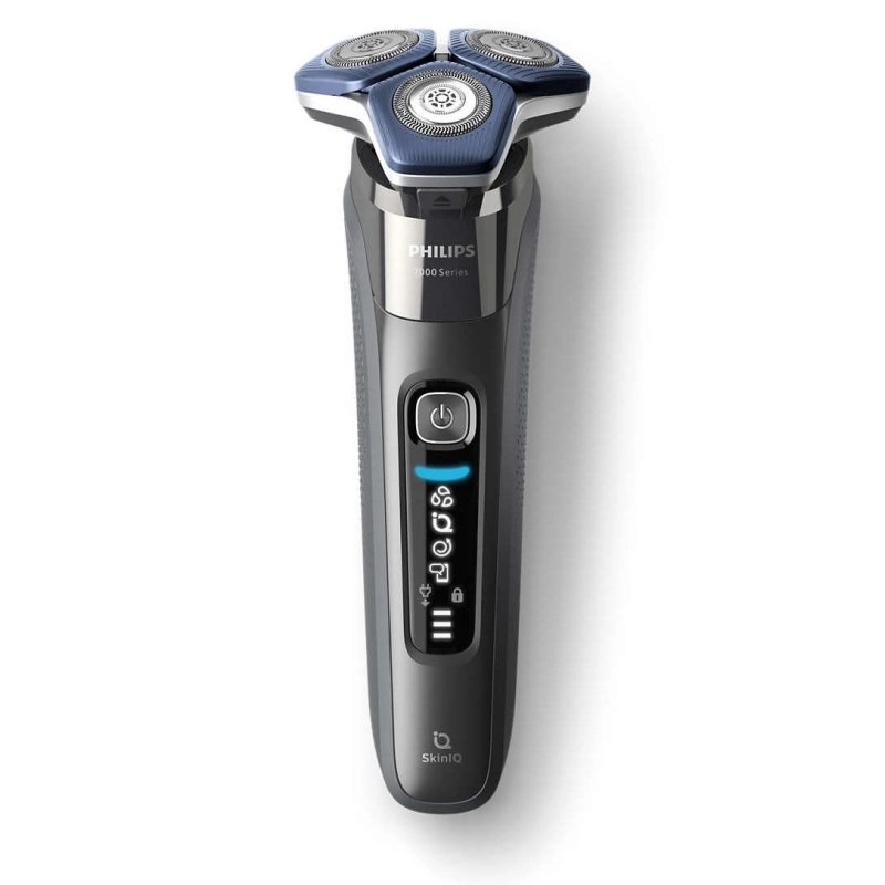 Philips SHAVER Series 7000 S7887/55 Herrenrasierapparat Rotationstrasierer Trimmer Chrom