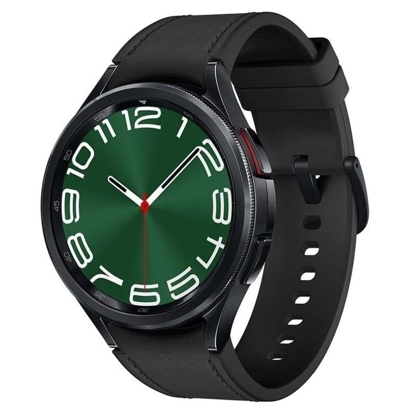 Samsung Galaxy Watch6 Classic Bluetooth NFC GPS 47mm Super AMOLED Schwarz 5ATM IP68