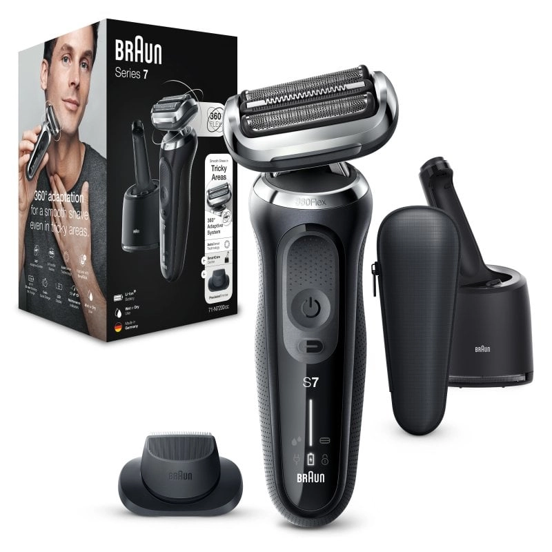 Braun Series 7 71-N7200cc Folienrasierer, schwarz