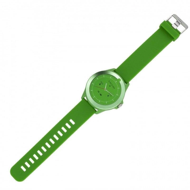 Forever Colorum CW-300 Bluetooth 43mm IPS Grün IP68 Pulsuhr Schlafmonitor