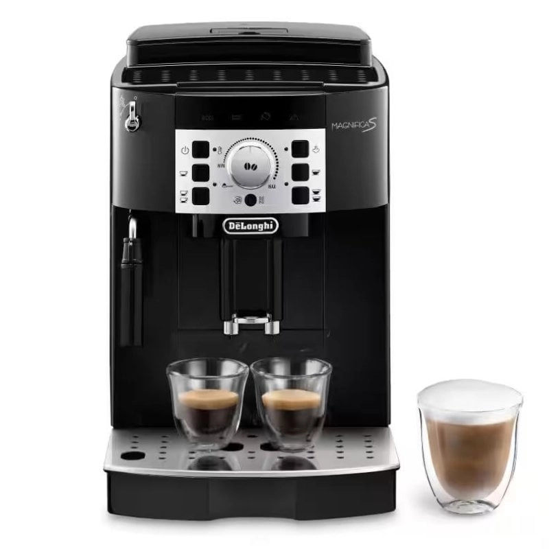 De'Longhi Magnifica S ECAM22.140.B Espressomaschine halbautomatisch mit Mahlwerk, 15 Bar, schwarz