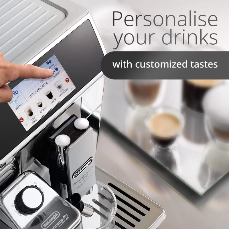 De'Longhi PrimaDonna Elite Experience ECAM 650.85.MS Automatische Kaffeemühle 19 Riegel