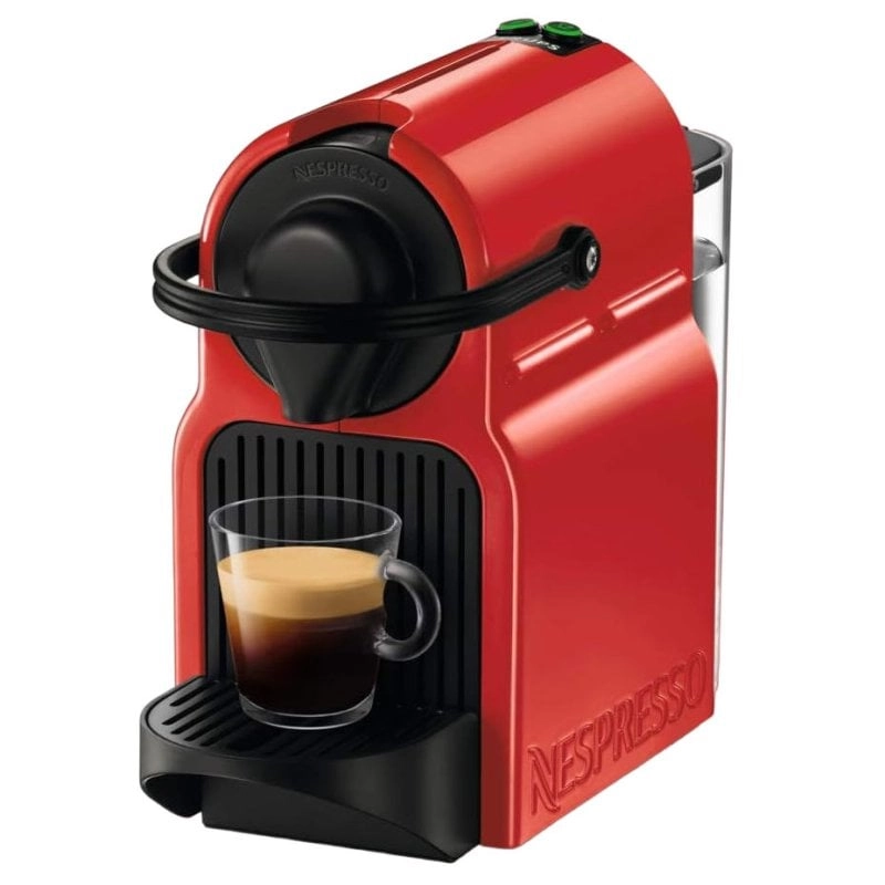 Krups Nespresso Inissia Kapselkaffeemaschine 19 Riegel Rot