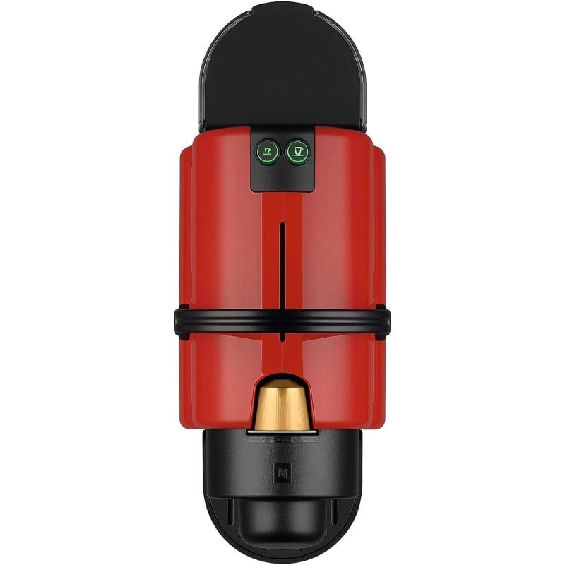 Krups Nespresso Inissia Kapselkaffeemaschine 19 Riegel Rot