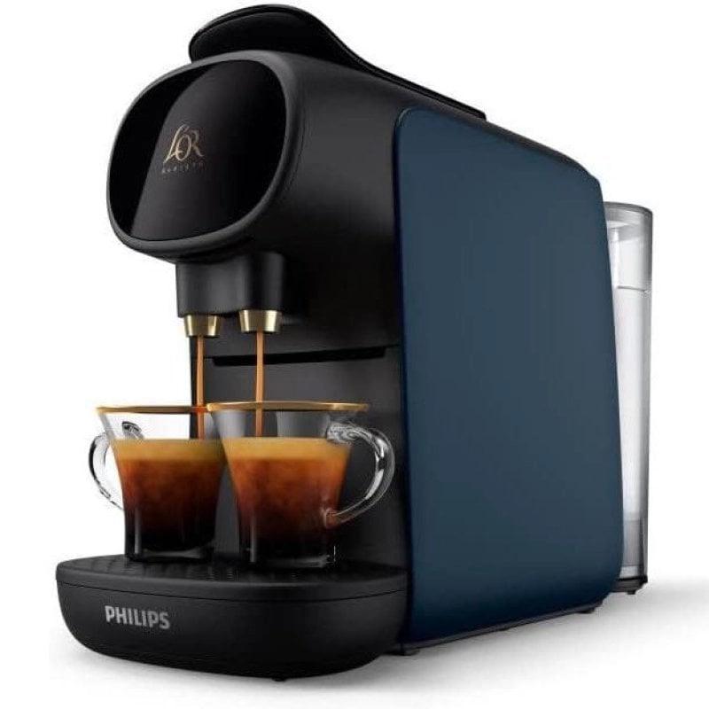 Philips L'OR Barista Sublime Kapsel-Kaffeemaschine, 19 Riegel, blau