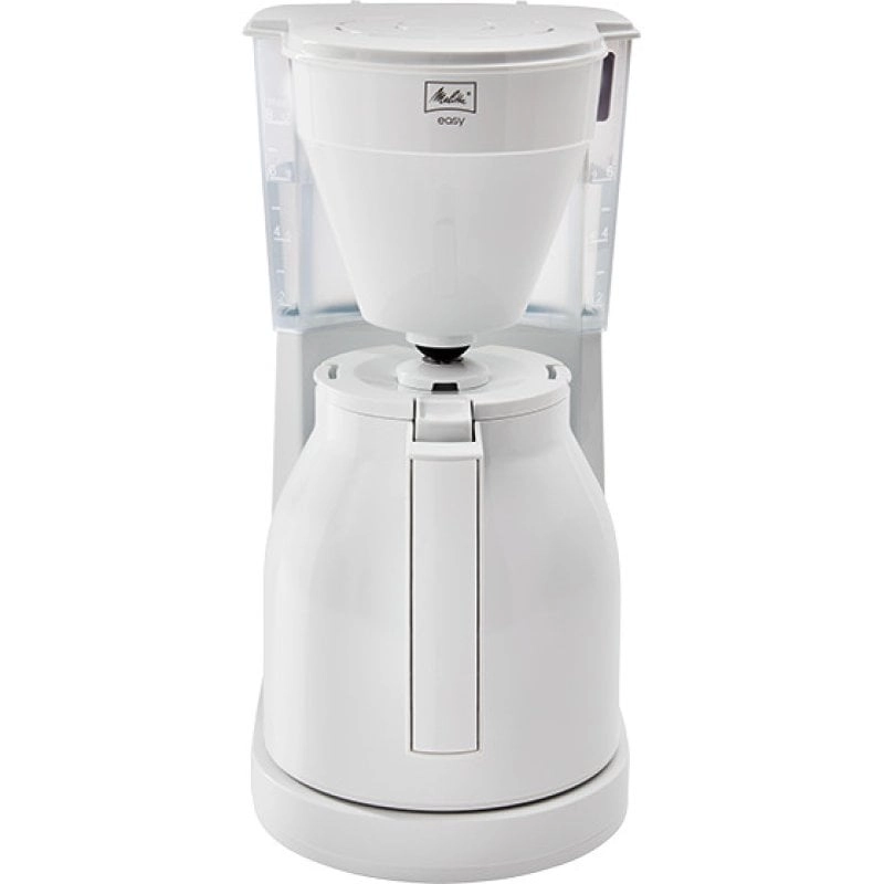Melitta Easy Therm II 1023-05 Filterkaffeemaschine für 8 Tassen, weiß