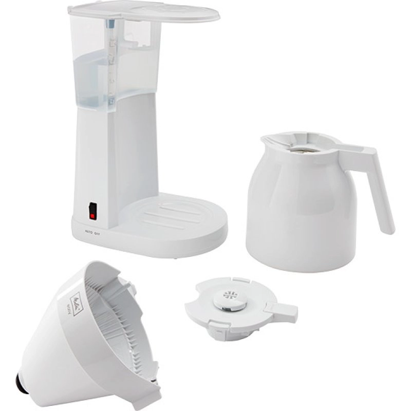 Melitta Easy Therm II 1023-05 Filterkaffeemaschine für 8 Tassen, weiß