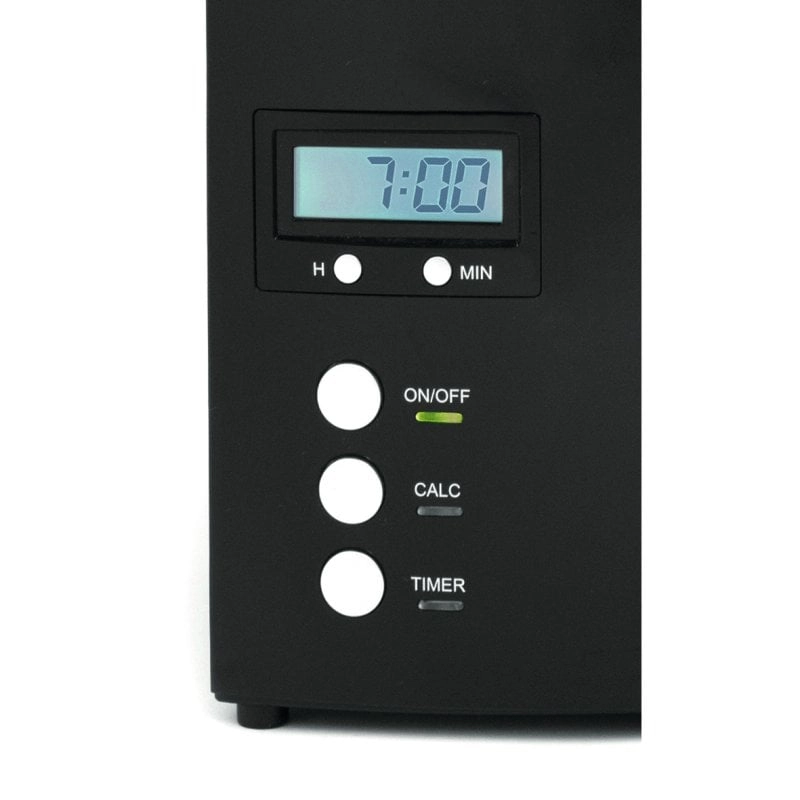Melitta Optima Timer Filterkaffeemaschine für 8 Tassen, Schwarz