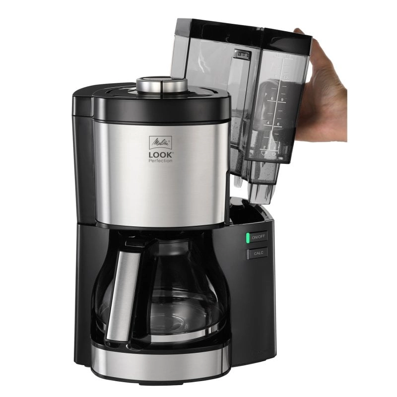 Melitta Look V Perfection 1028-06 Filterkaffeemaschine für 15 Tassen, schwarz